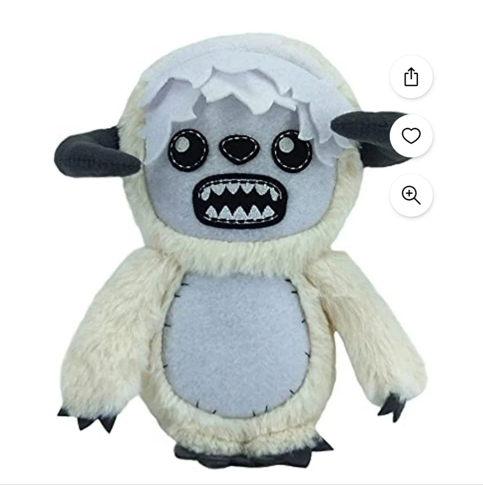 New with tags! Mattel Star Wars Galaxy's Edge Wampa Plush toy with sounds